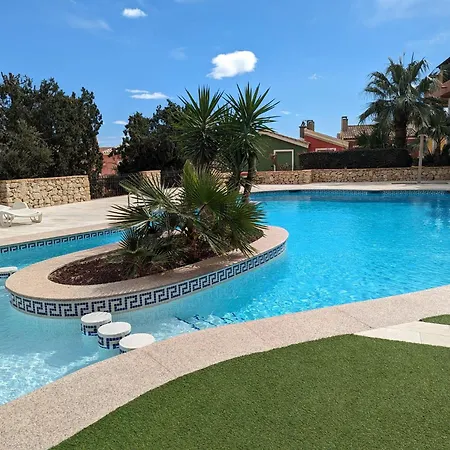 Adosado Pueblo Acantilado 30 Piscina Mar Parking Apartment